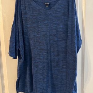 Ana Women’s cold shoulder Blue Shirt